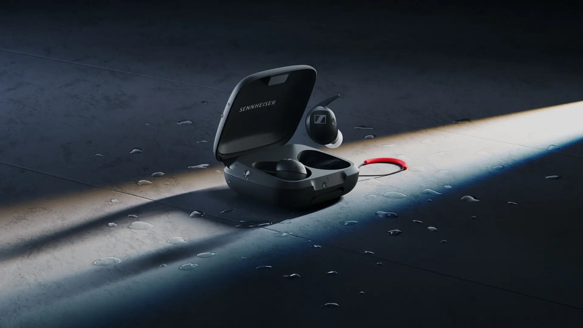 Polar Black MOMENTUM Sport Wireless In Ears Desktop