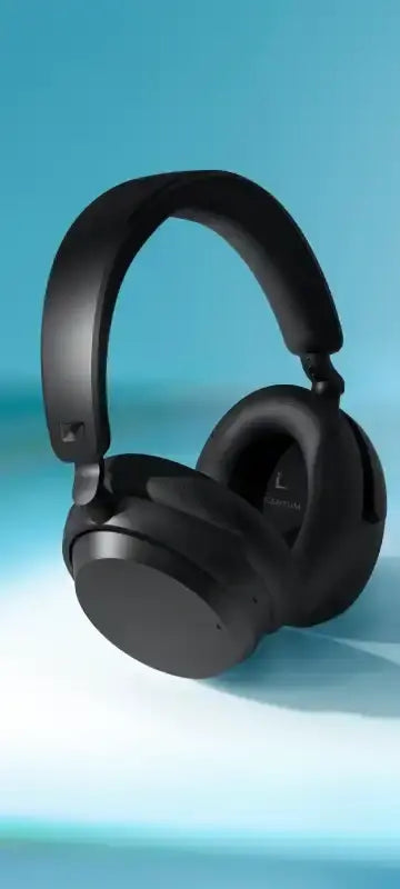 Black ACCENTUM Wireless Over Ear Headphones Mobile