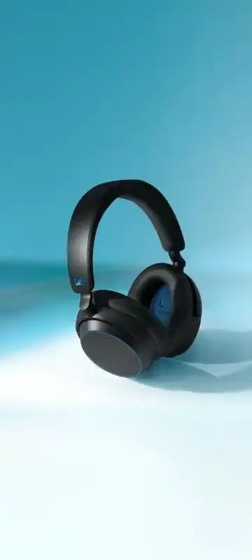 Blue ACCENTUM Wireless Over Ear Headphones Mobile