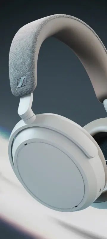 White MOMENTUM 4 Wireless Over Ear Headphones Mobile