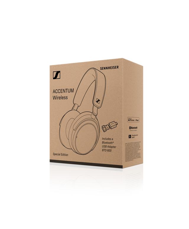 Accentum Bluetooth Over-ear Special Edition Copper Headphones with BTD 600 Dongle