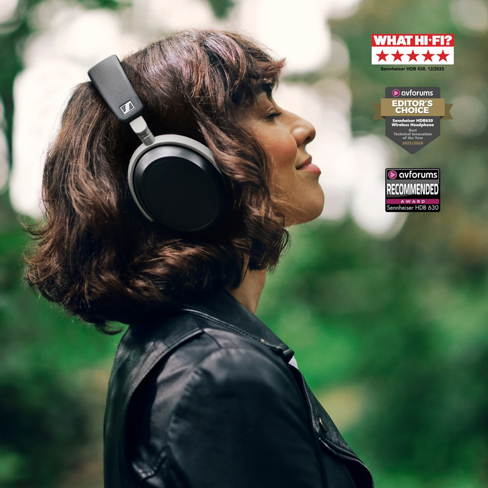 HDB 630 Audiophile Wireless Over Ear Headphones with BTD 700 Dongle