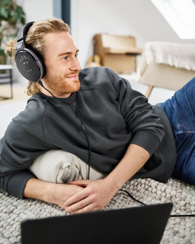 HD 650 Open Back Over Ear Wired Audiophile Headphones