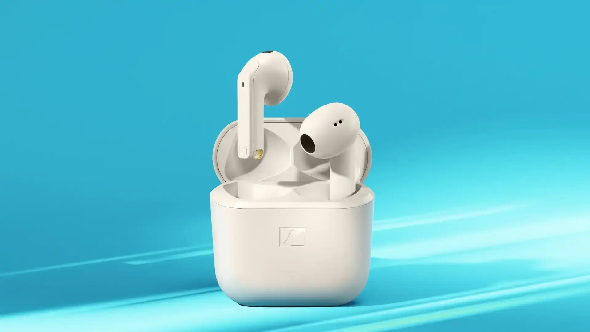 Cream ACCENTUM Open Wireless In-ear Headphones Desktop