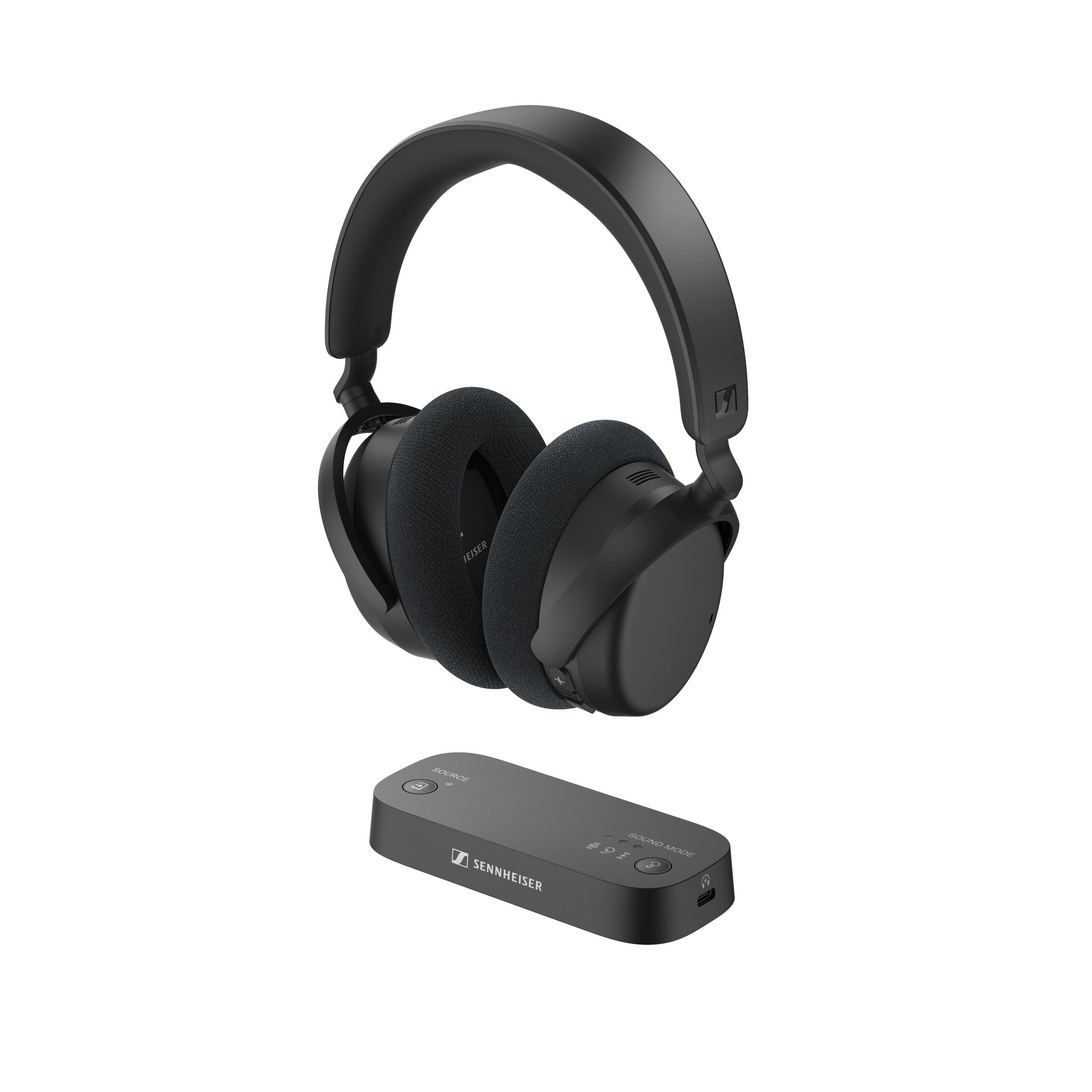 RS 255 TV Headphones - Bluetooth Auracast Headphones and Transmitter without stand