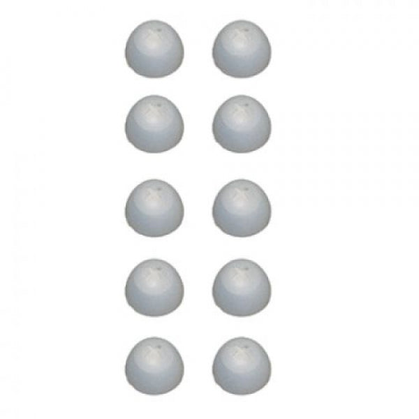  EARPAD SILICONE WHITE-10 PCS Desktop